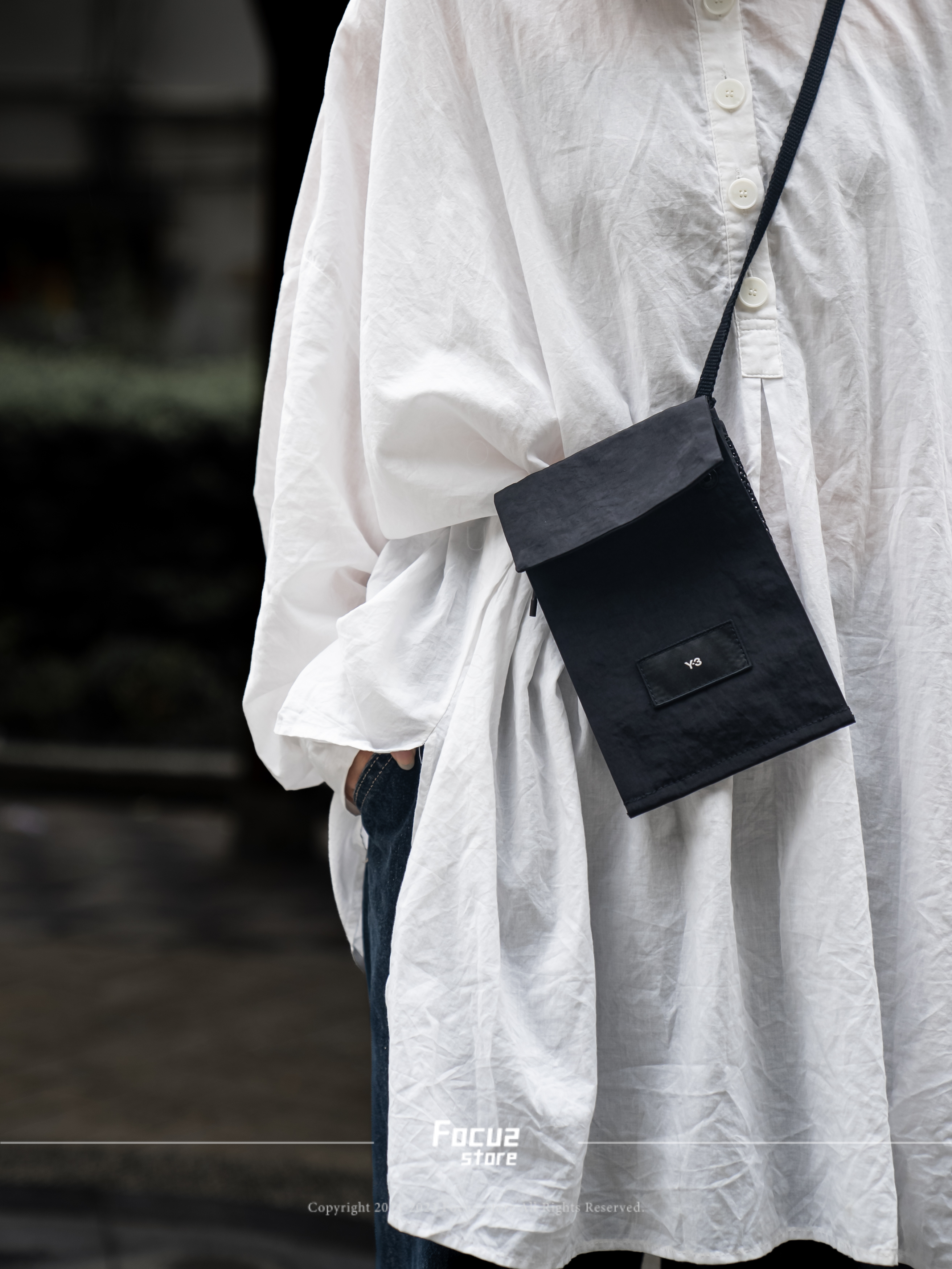 【Focus Store】現貨秒發 Y-3 Pocket Bag "Black / Olive" 兩色 口袋小包 IW6385黑色 / IW6384 橄欖綠