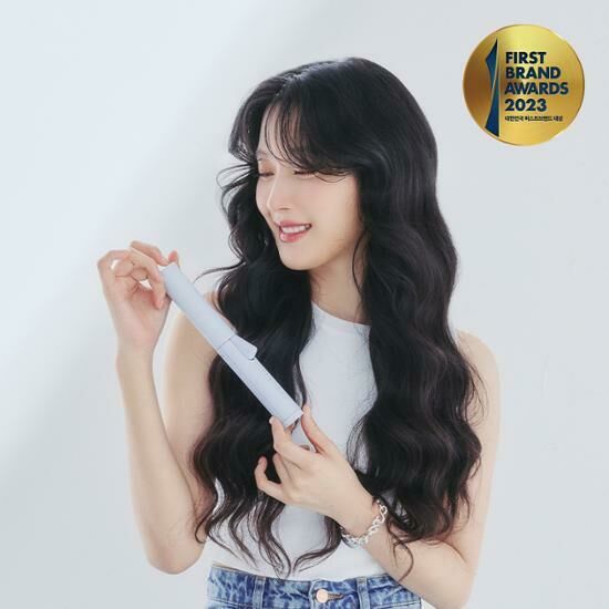 VODANA Compact Curling Iron 25mm - POWDER BLUE