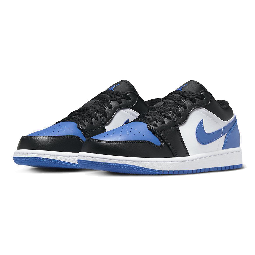 Air Jordan 1 Low Bred Toe 皇家黑藍 白腳趾 553558-140