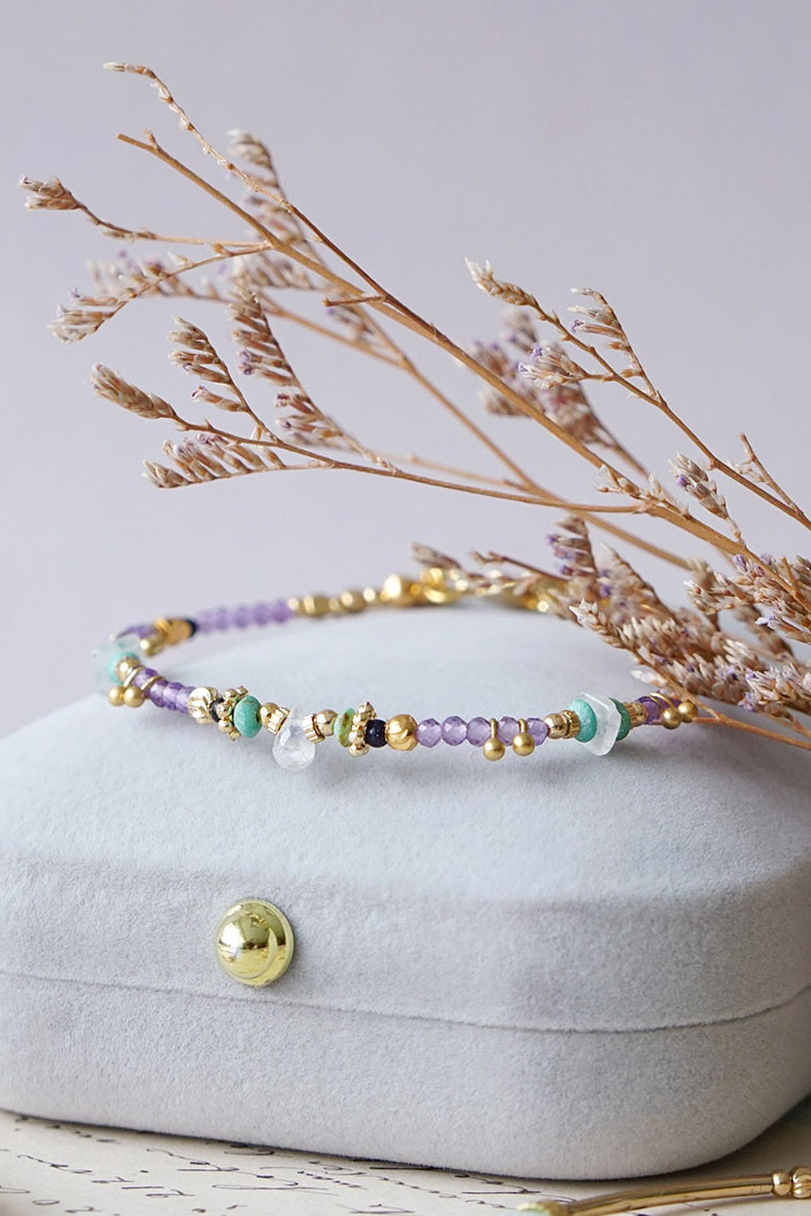 ｜貴人運｜浪漫預演 – 紫水晶 – 手鍊