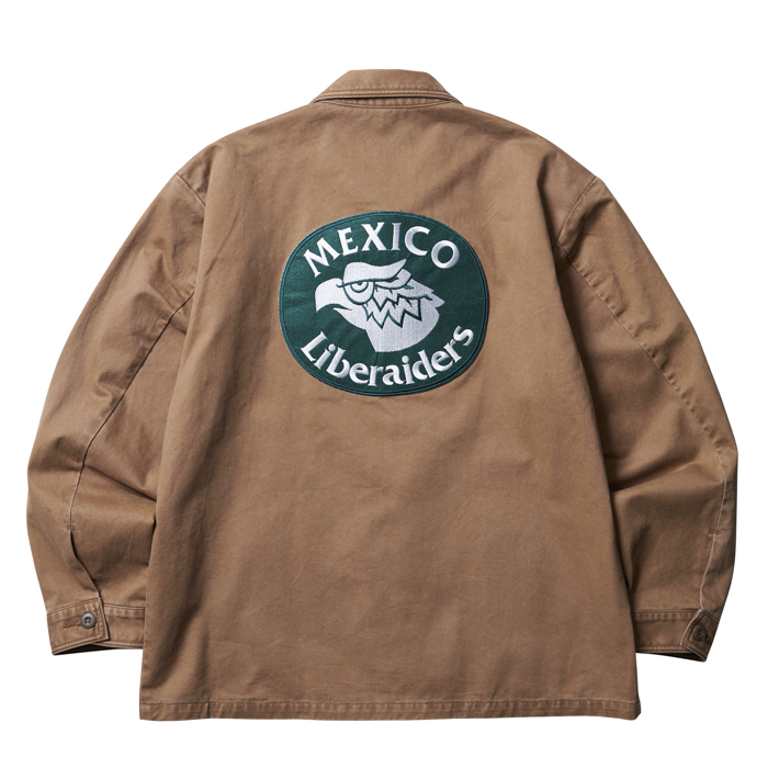 LIBERAIDERS 23F/W GARMENT DYED WORK JACKET
