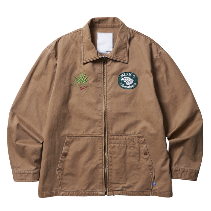 LIBERAIDERS 23F/W GARMENT DYED WORK JACKET