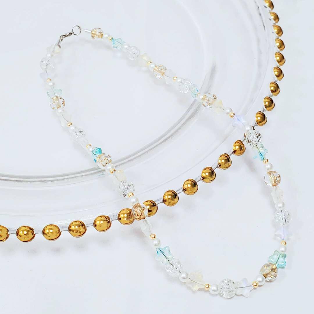 *兩用* 星星字母手機掛鏈 / 頸鏈