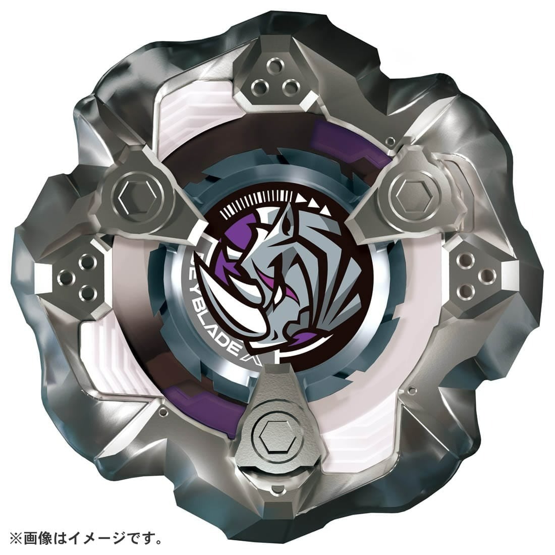 Takara Tomy BeybladeX Booster BX-19 犀牛角3-80S (沒有發射器)