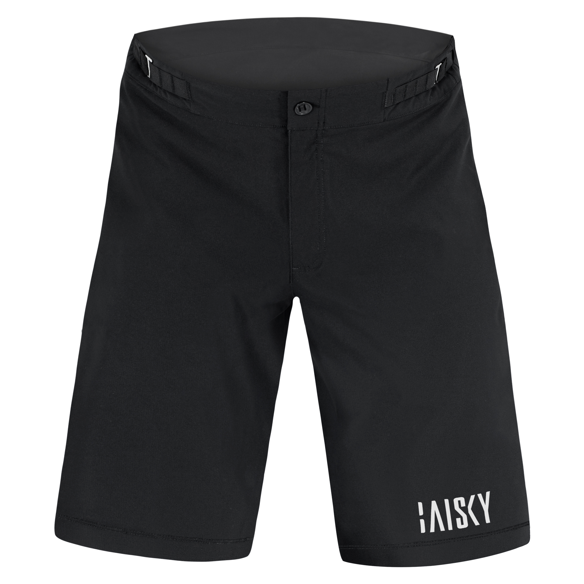 男款越野短褲 山脈 黑