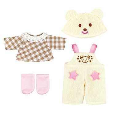 《小美樂》白熊吊帶褲