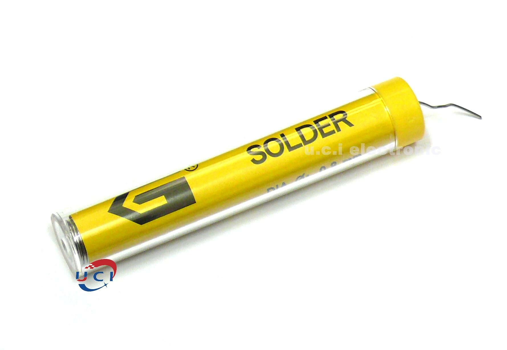 【UCI電子】 (B-2) 焊筆 台灣製造 台灣固品焊錫筆 焊錫 樹脂心錫筆 0.8mm  約17克
