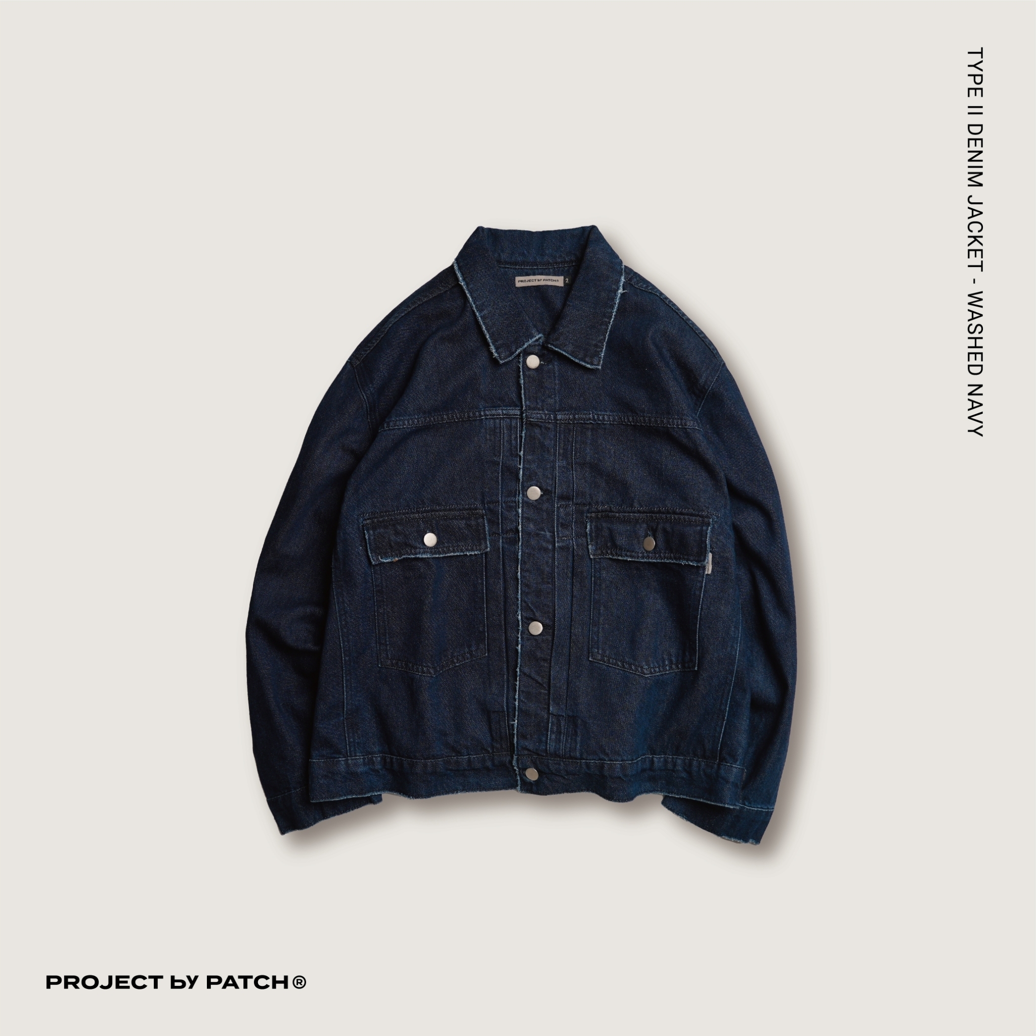 P.B.P - TYPE II DENIM JACKET - WASHED NAVY