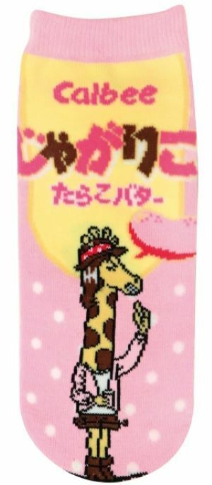 Calbee卡樂B-成人襪-粉色-(22-24cm)