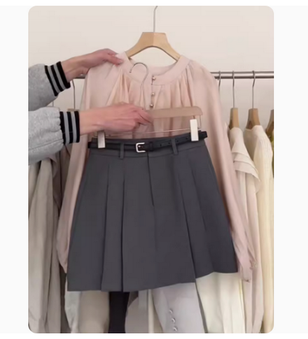 Summer casual suit skirt