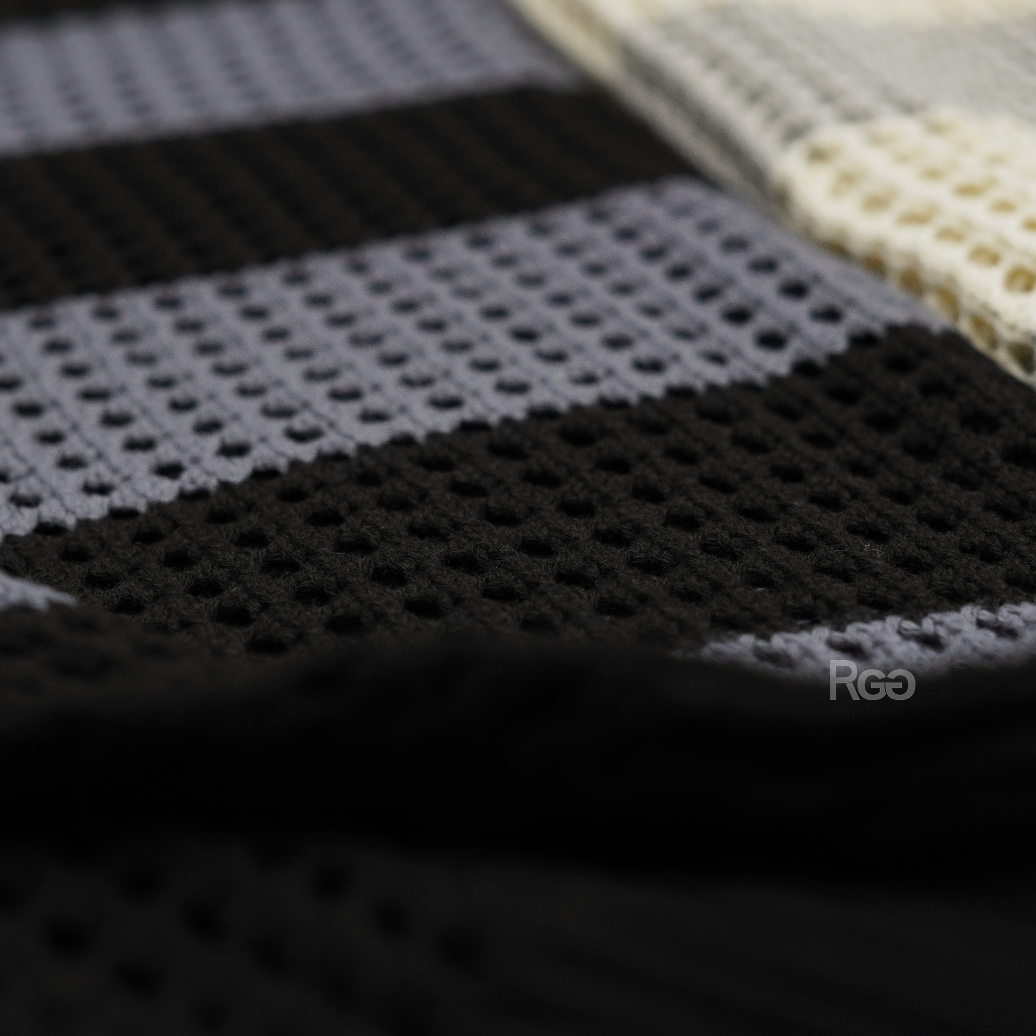 韓國洞洞針織毛衣細節照