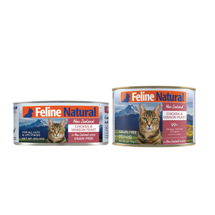 F9 Natural Canned Cat Food Chicken and Venison Feast．170g