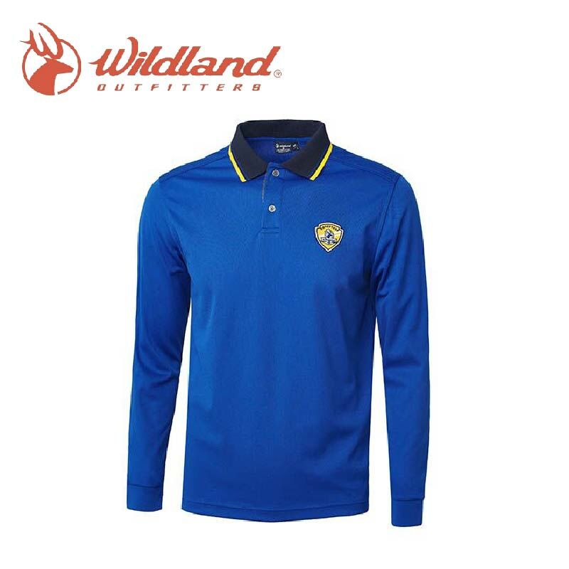 Wildland 荒野 男COOLMAX抗UV長袖YOKE衣 日常/出遊搭配/戶外活動 11W61626