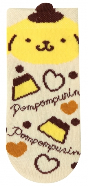 Sanrio-兒童襪-布甸狗-(13-18cm)