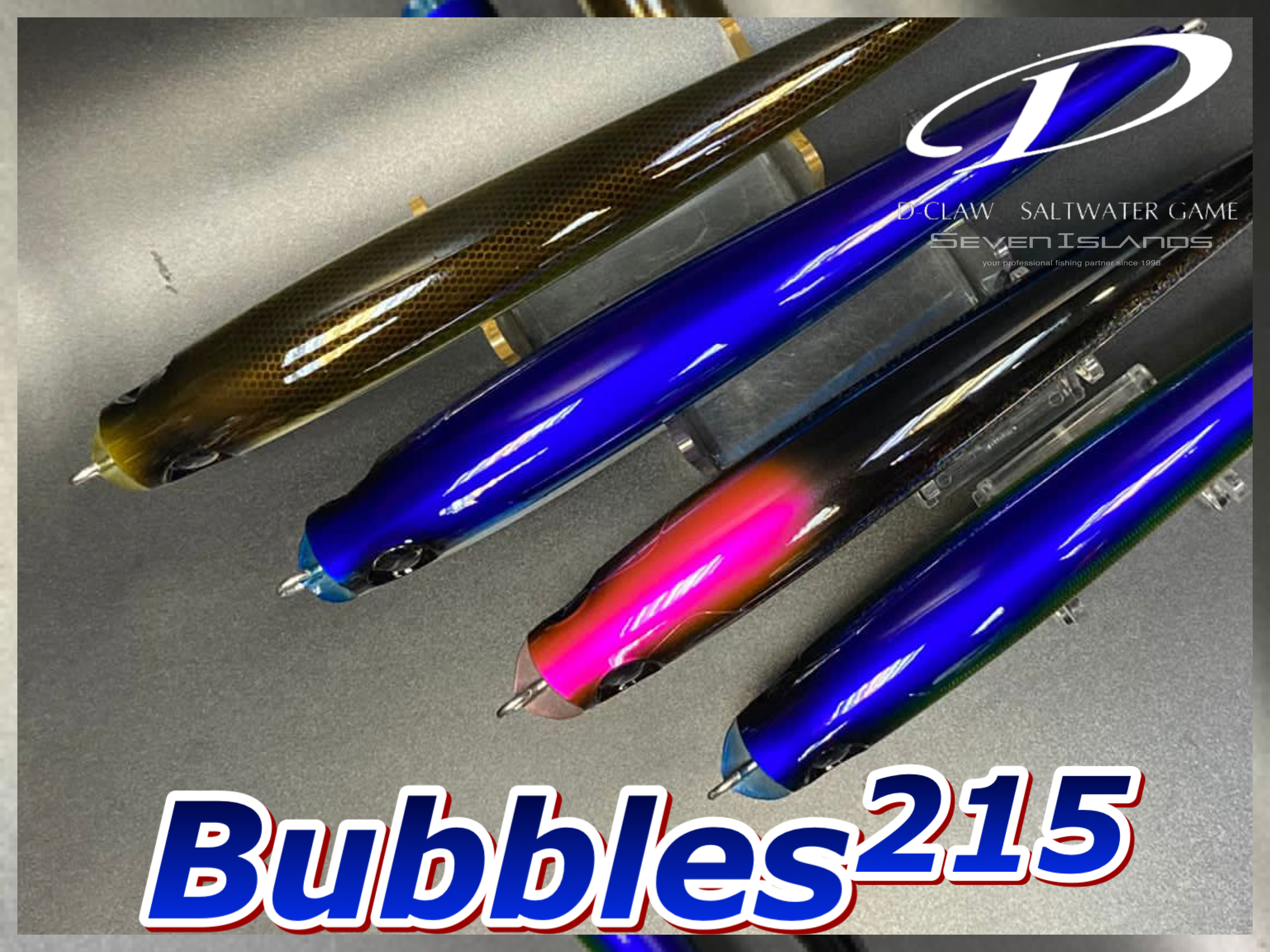 D-CLAW BUBBLES 215 SWIM BAIT -Seven Islands HK LTD