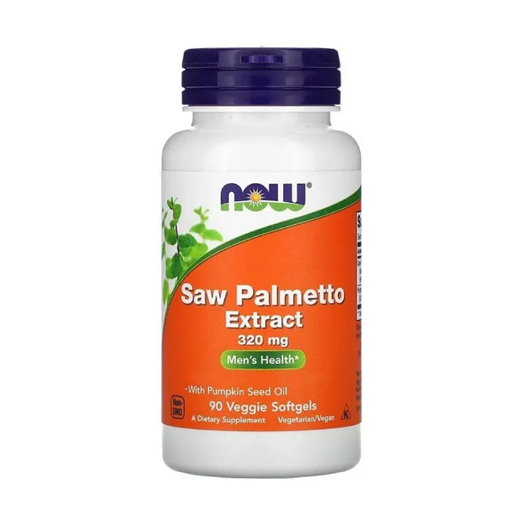 Now Foods, Saw Palmetto Extract, 320 mg, 90 Veggie Softgels