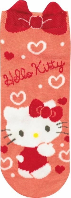Sanrio-絲帶襪-Hello Kitty-(22-24cm)