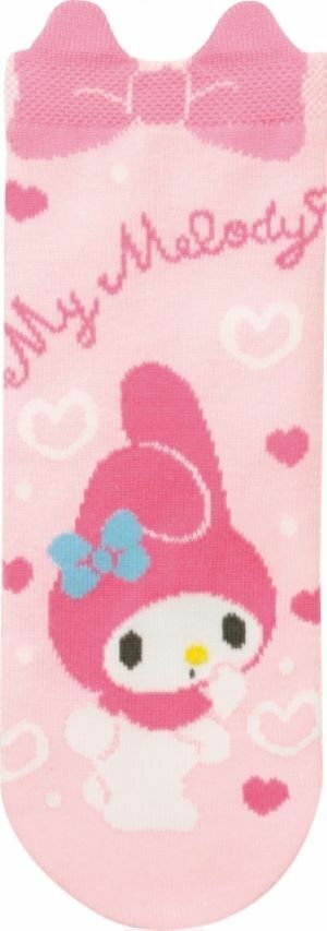 Sanrio-絲帶襪--My Melody-(22-24cm)