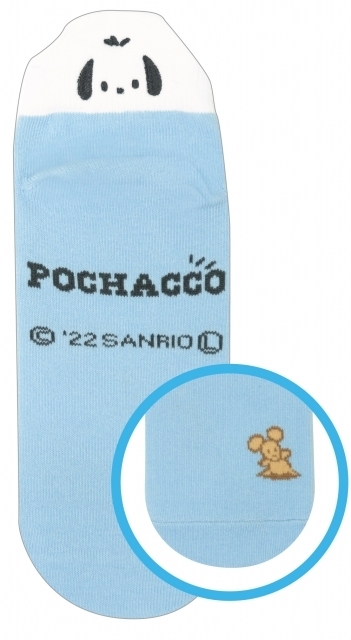 Sanrio-後踭加高襪-PC狗-(22-24cm)