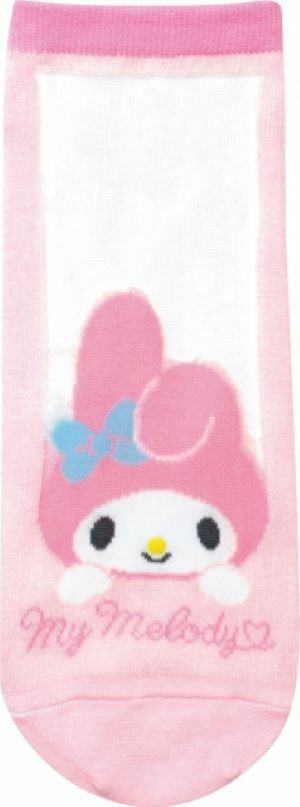 Sanrio-透視襪-My Melody-(22-24cm)
