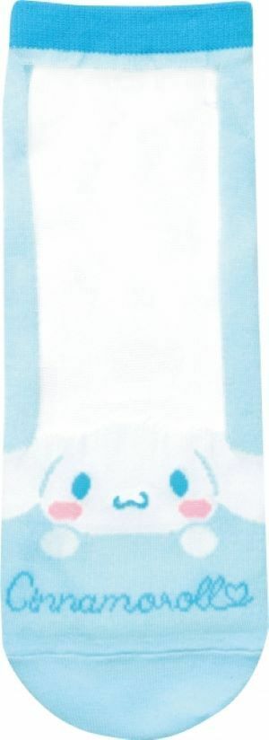 Sanrio-透視襪-玉桂狗-(22-24cm)
