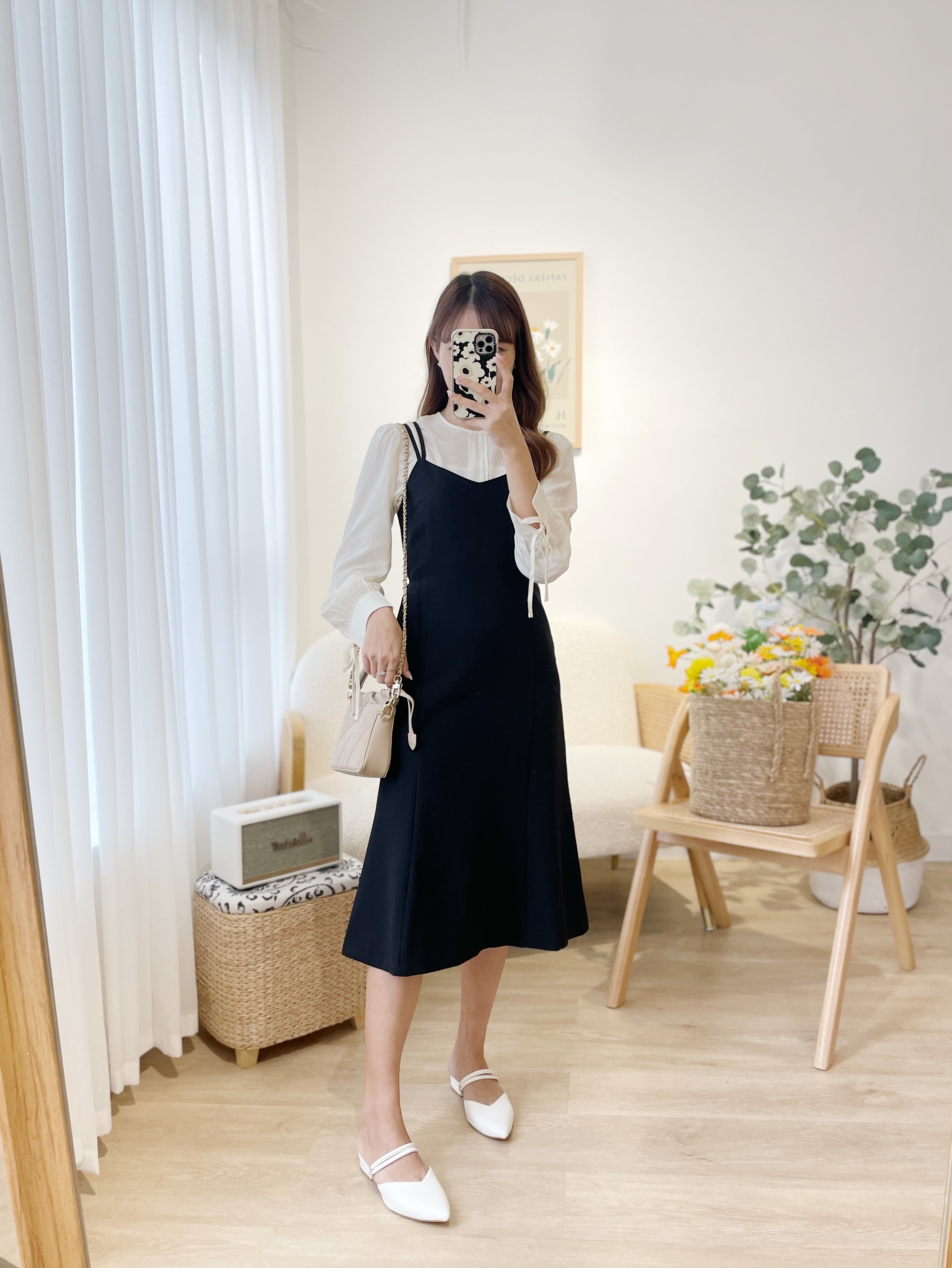 OP493 Double Strapped Sling Dress