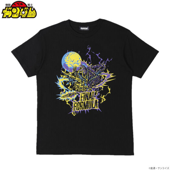 Pbandai 預訂2024/7月 SDガンダム ファイナルフォーミュラー Tシャツ feat.STUDIO696