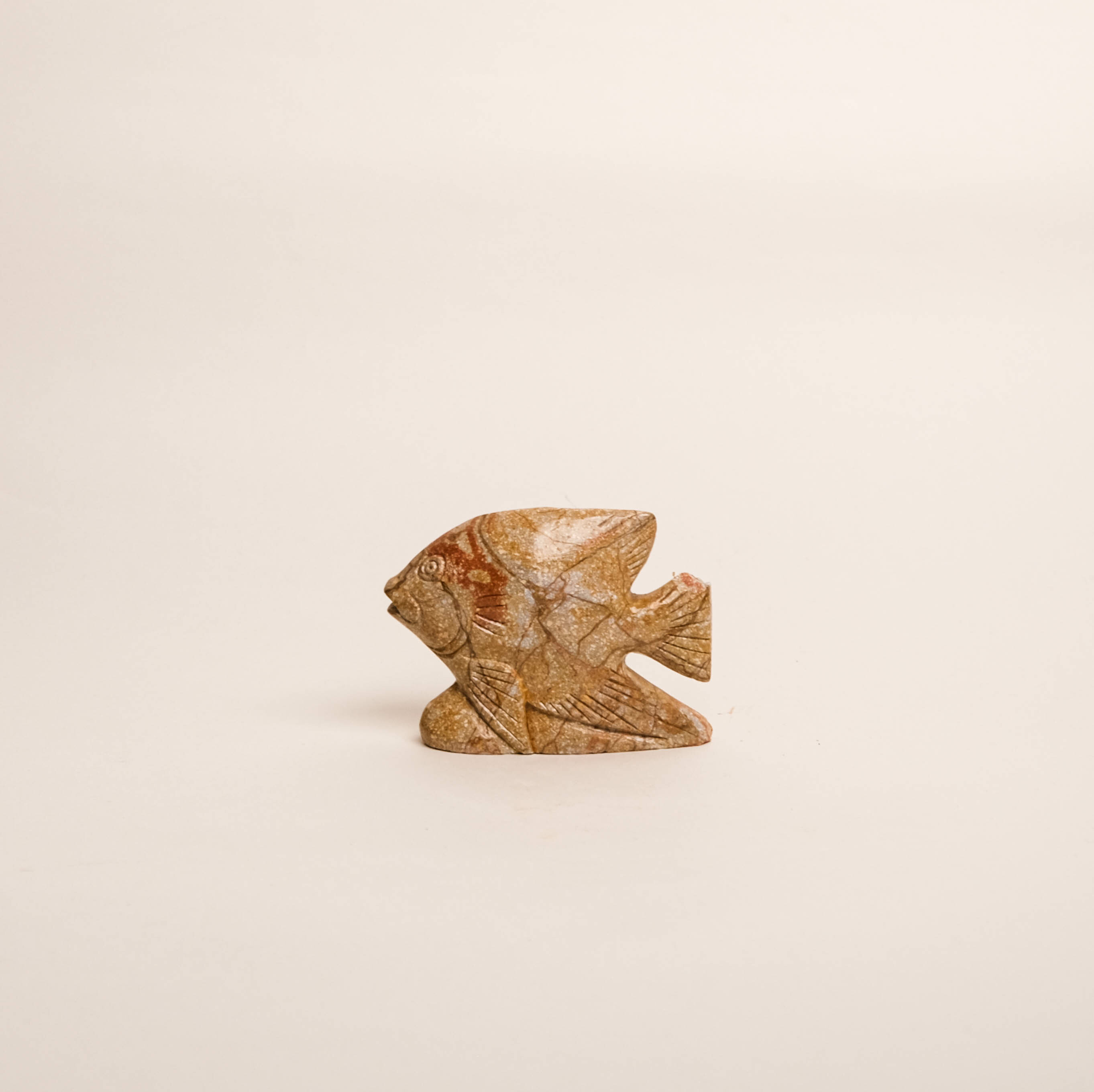 石雕｜擺件 - 熱帶魚 38｜尼加拉瓜