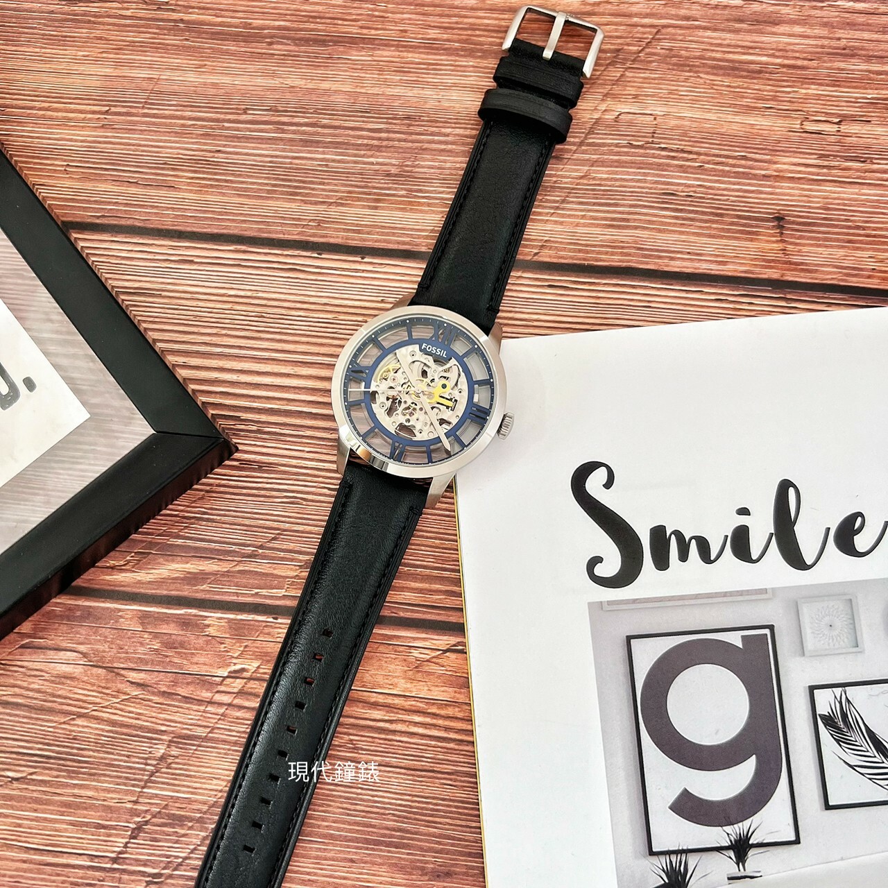 【FOSSIL】Townsman 鏤空羅馬數字機械錶ME3200 44mm 現代鐘錶