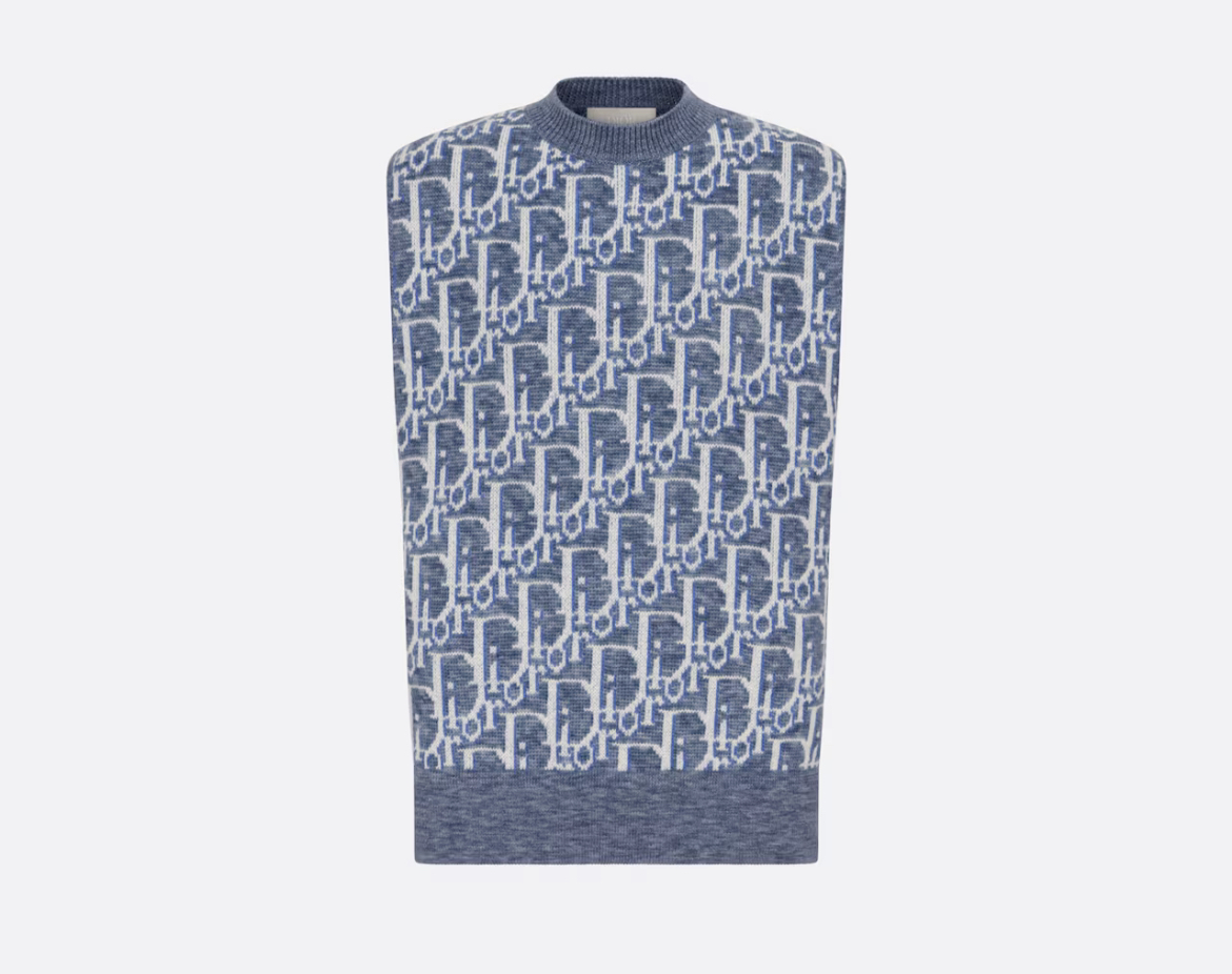 Dior oblique sleeves sweater 