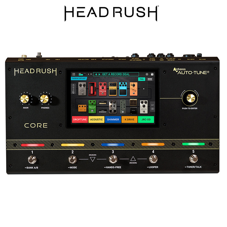 HeadRush Core 人聲 吉他 綜合效果器