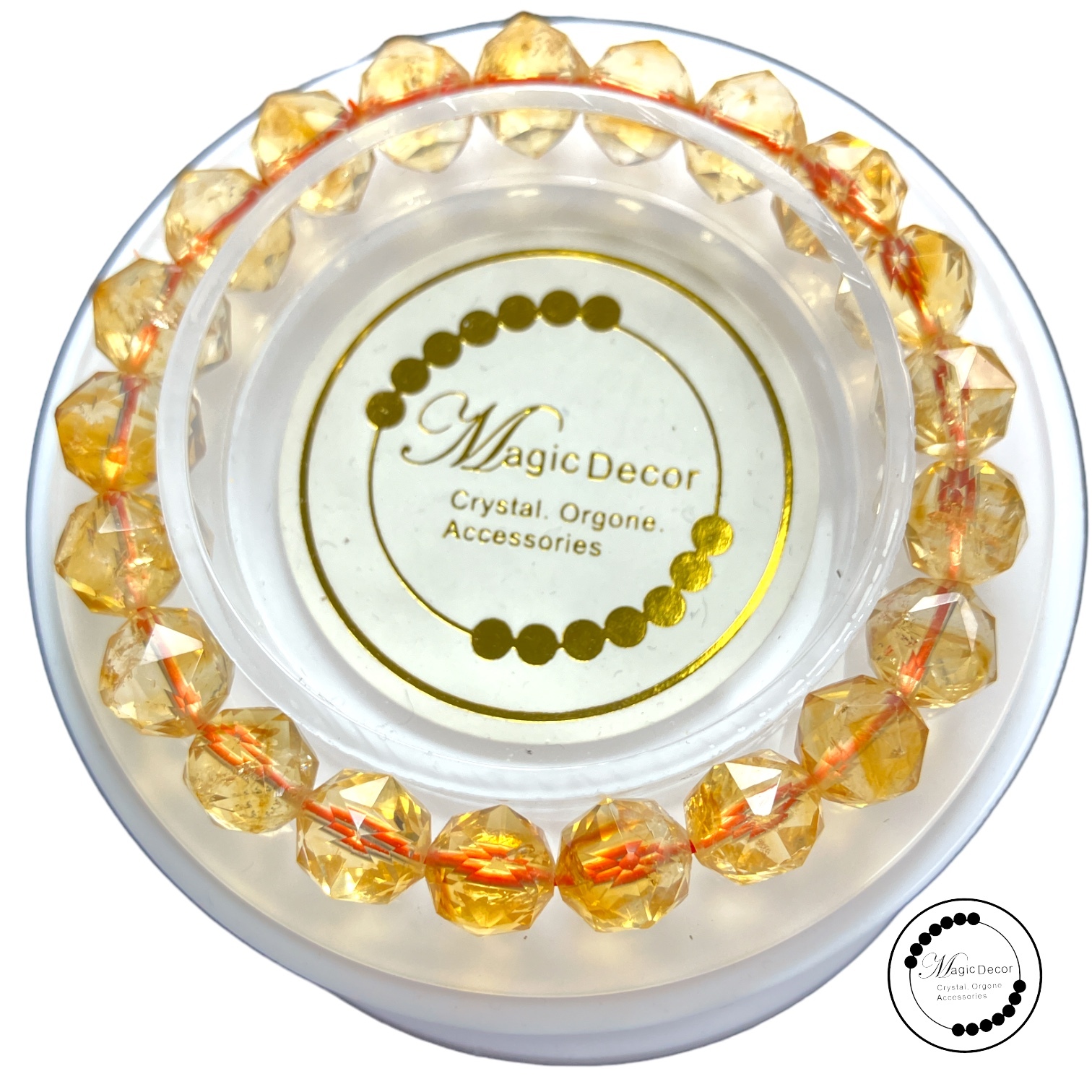 250822- B44 9mm+鑽切巴西暴力黃塔晶手串