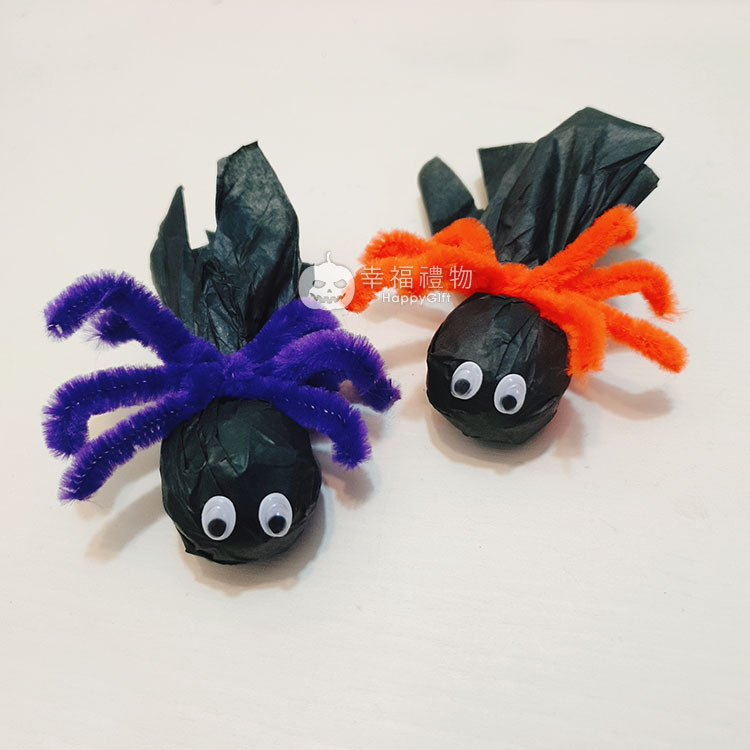 蜘蛛棒棒糖,萬聖節糖果,桃園萬聖節糖果,幸福禮物婚禮小物