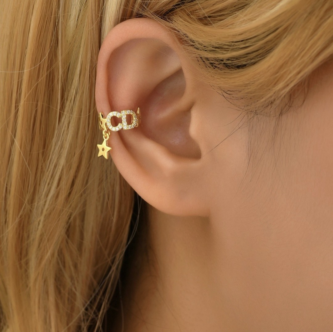 CD夢幻星空 金鑽耳骨夾墜