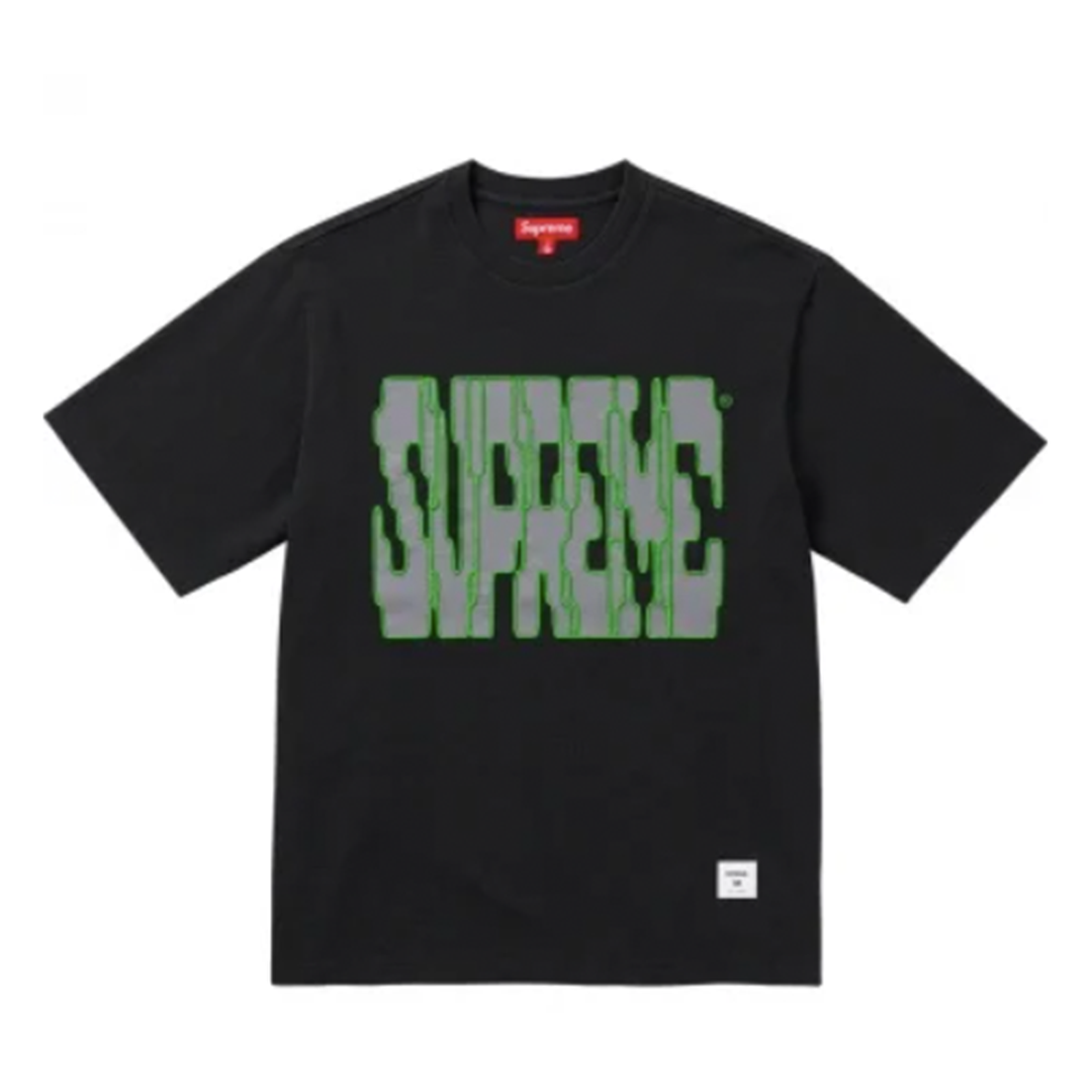 Supreme 23FW Digi S/S Top 電繡字體短T | FLOMMARKET