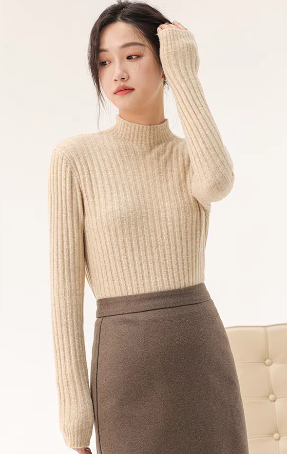 Veda High Neck Sweater (5 Colors)