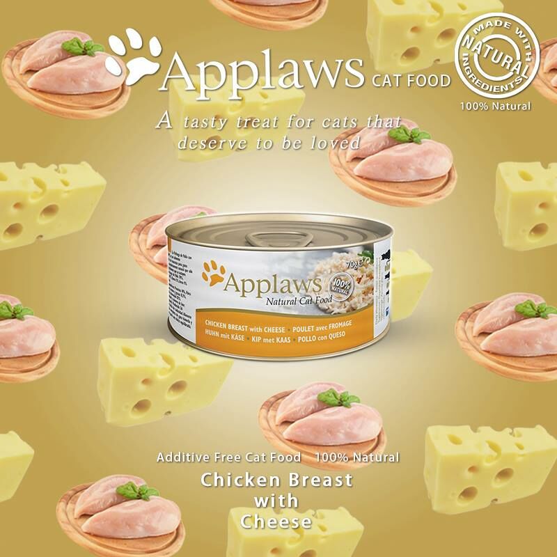 Applaws - 肉絲湯汁雞胸&芝士 Chicken & Cheese 70g