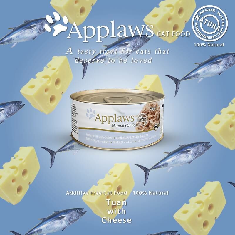 Applaws - 肉絲湯汁吞拿魚&芝士 Tuna & Cheese 70g