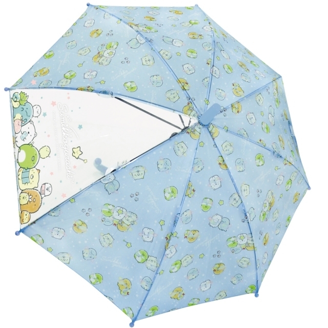 角落生物-兒童傘-(天空)-50cm(雨傘)(雨遮)