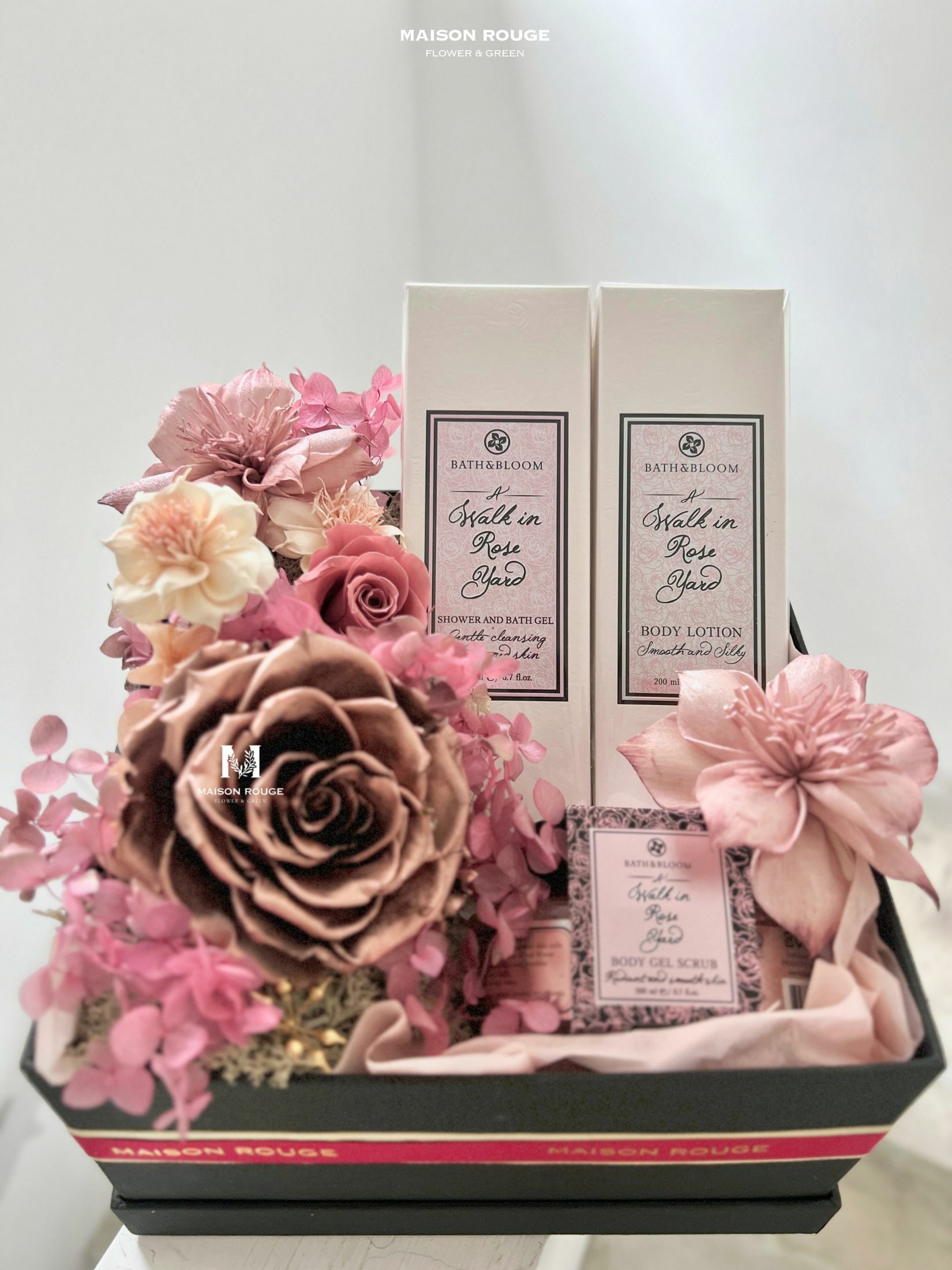 高級禮盒推薦｜頂級身體保養花禮組1