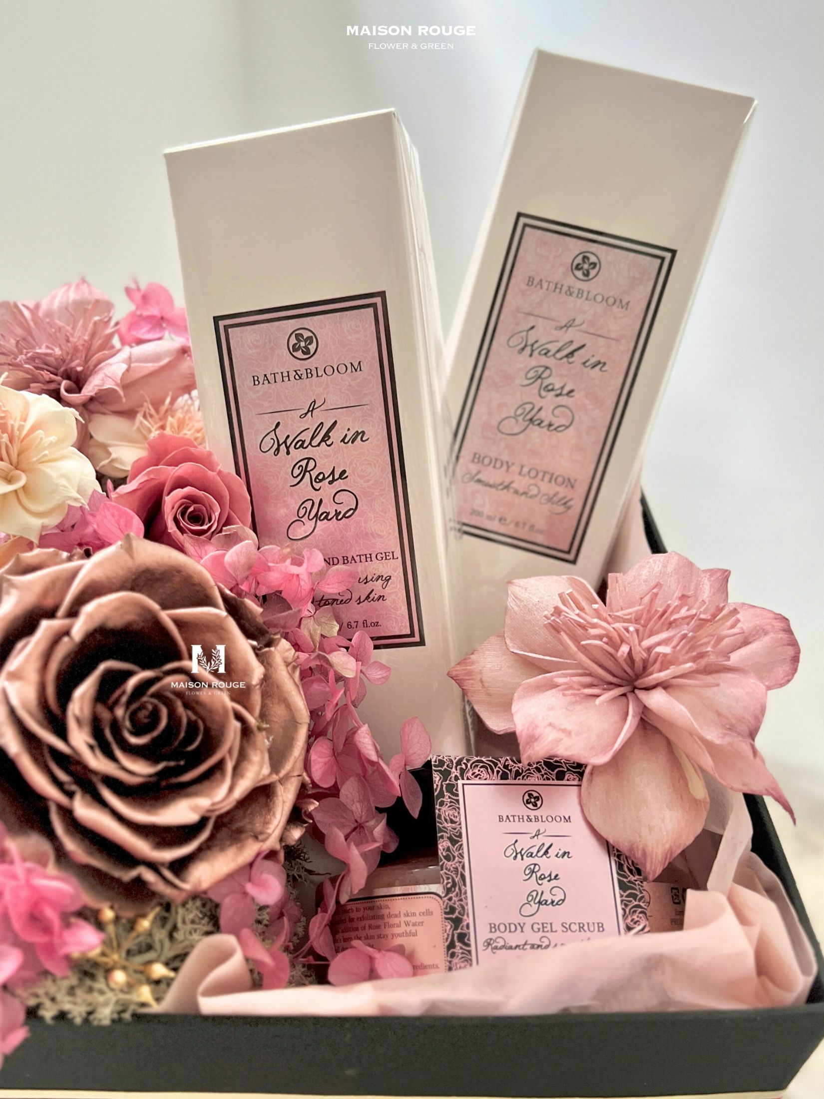 高級禮盒推薦｜頂級身體保養花禮組2