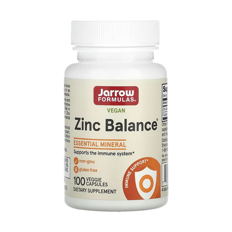 Jarrow Formulas, Zinc Balance, 100 Veggie Caps
