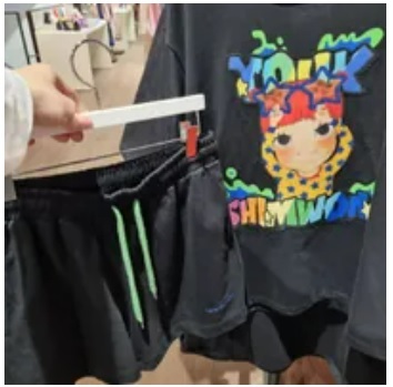 [S] YSW TOP & SHORTS SET,BLACK, I2WSET22BKGDF (SYW190)