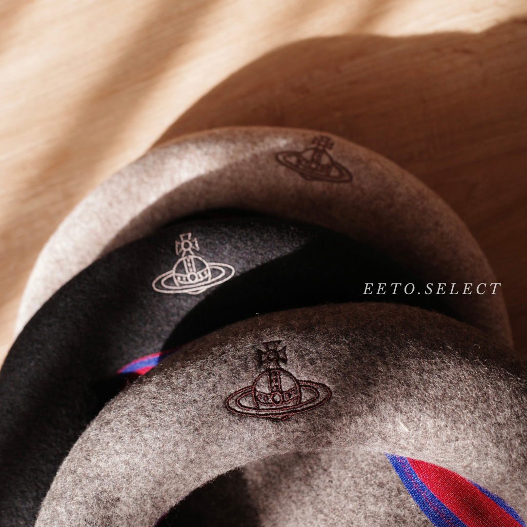 vivienne westwood 100%羊毛貝蕾帽 日本製
