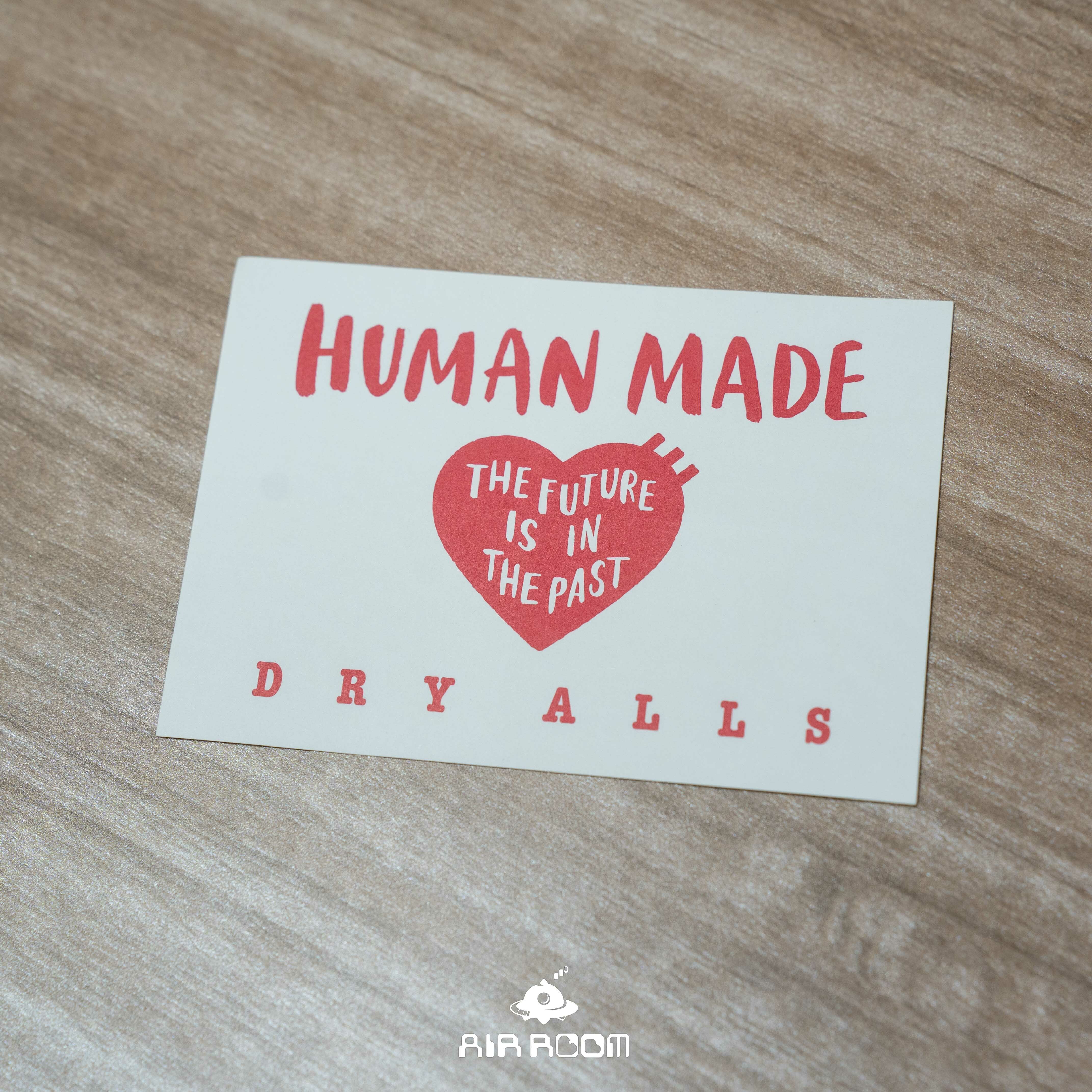 2023AW HUMAN MADE 北極熊 愛心 DRY ALLS The Future in the Past 貼紙 現貨