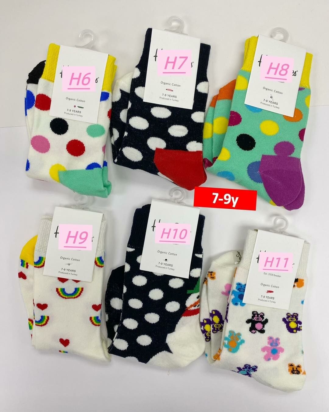 (現貨)🌈🌈兒童中筒襪 (7-9y)
