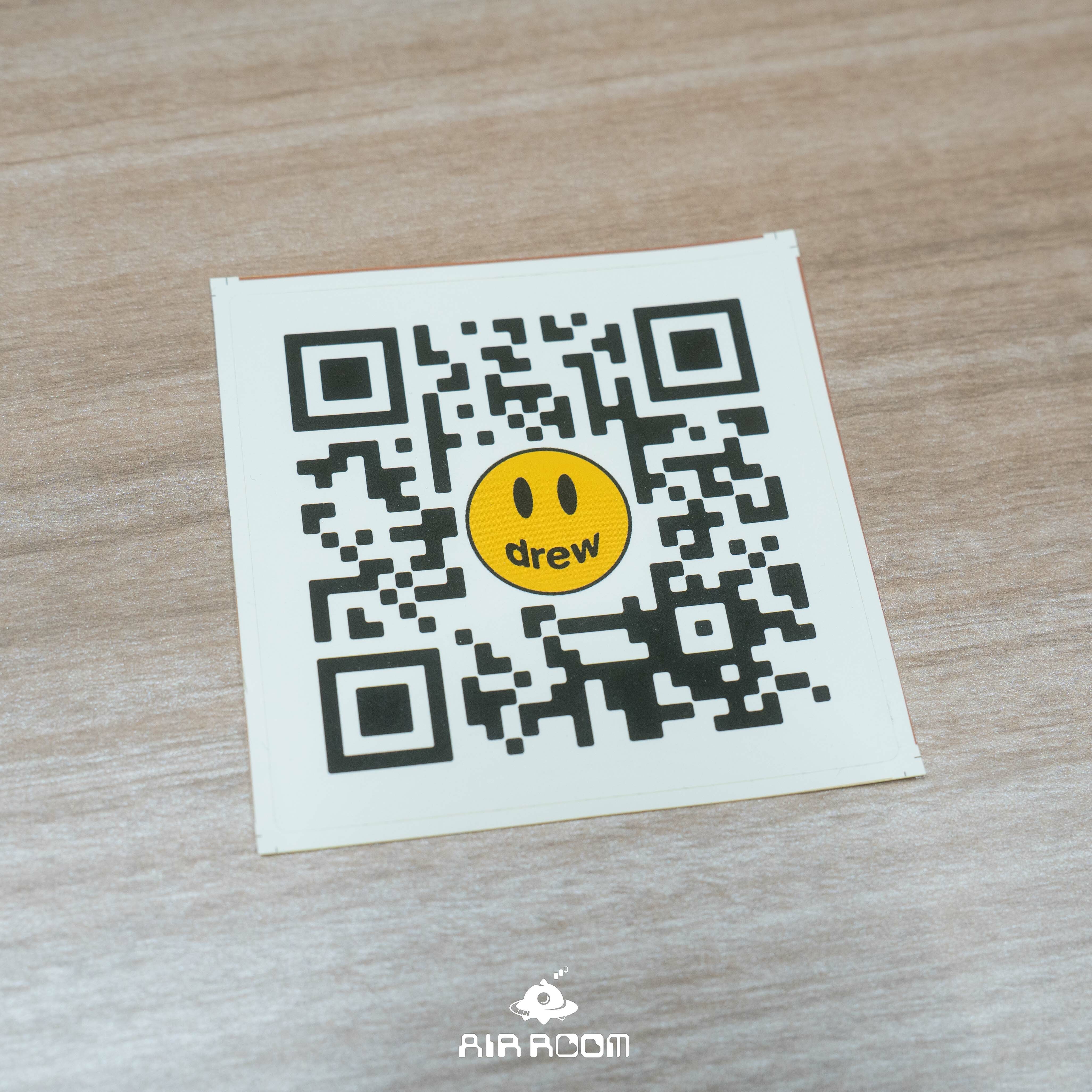 DREW HOUSE Logo QRCode 日本限定 貼紙 現貨