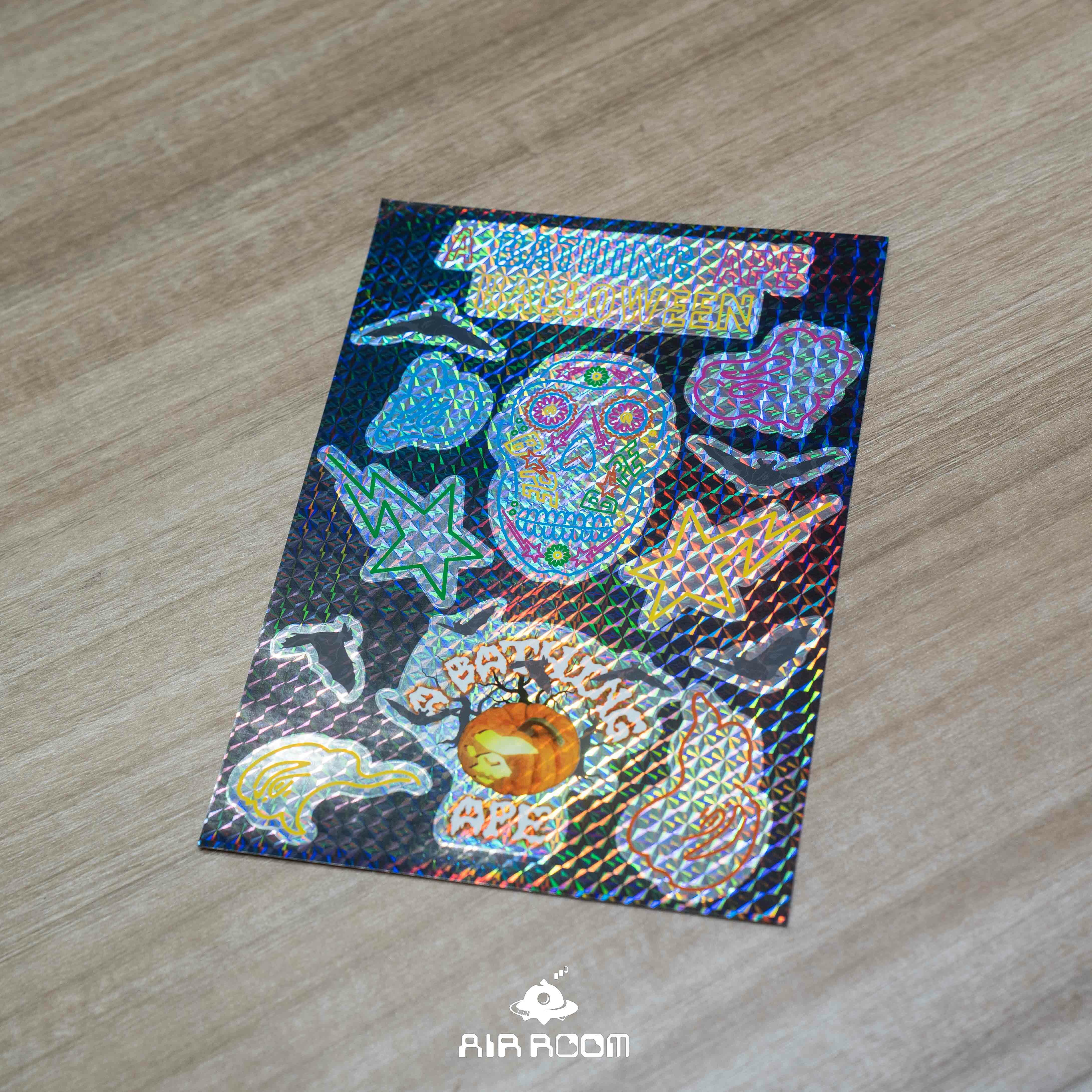 A BATHING APE BAPE HALLOWEEN 萬聖節 貼紙 現貨