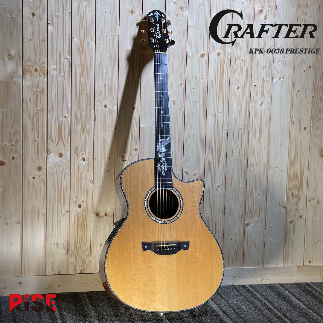 CRAFTER KPK-0038 PRESTIGE 木吉他 民謠吉他 含原廠硬盒 韓國內銷版