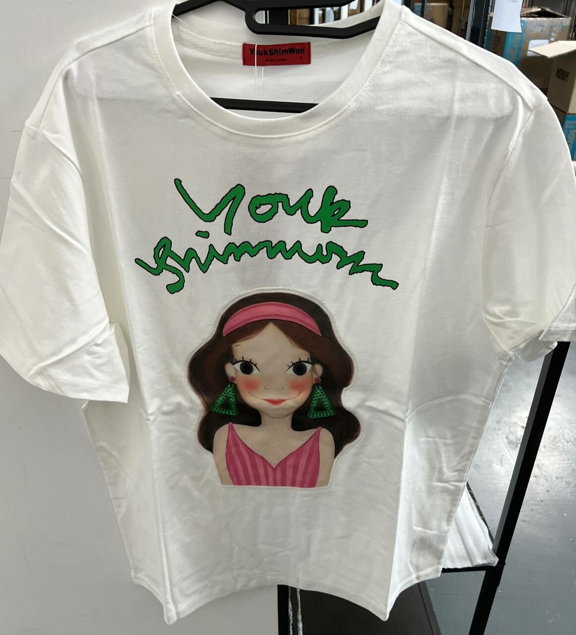 [S] YSW NOUVEAU T-SHIRT F LUNA,WHITE, 12WTS29WHLNF (SYW212)